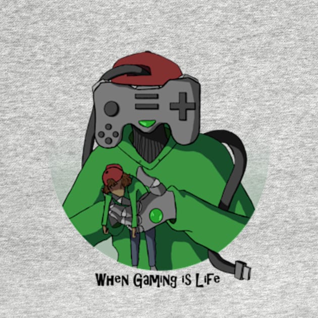 When Gaming is Life by KnBDesigns